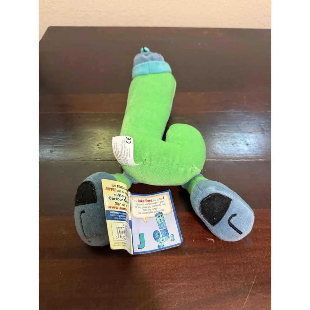 Vintage 2000 Eurps Alphabet Plush Letter J NWT